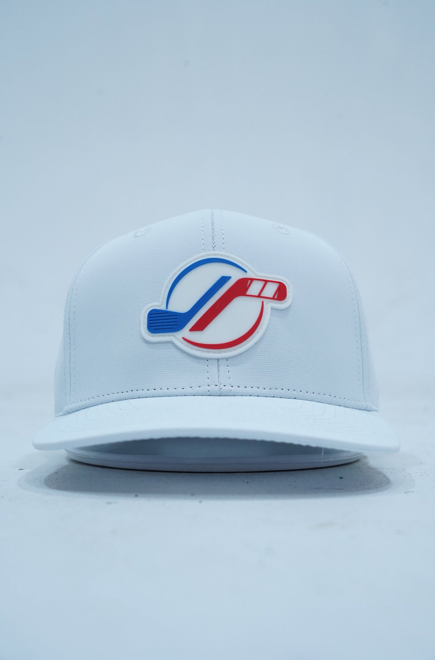 White golf hat
