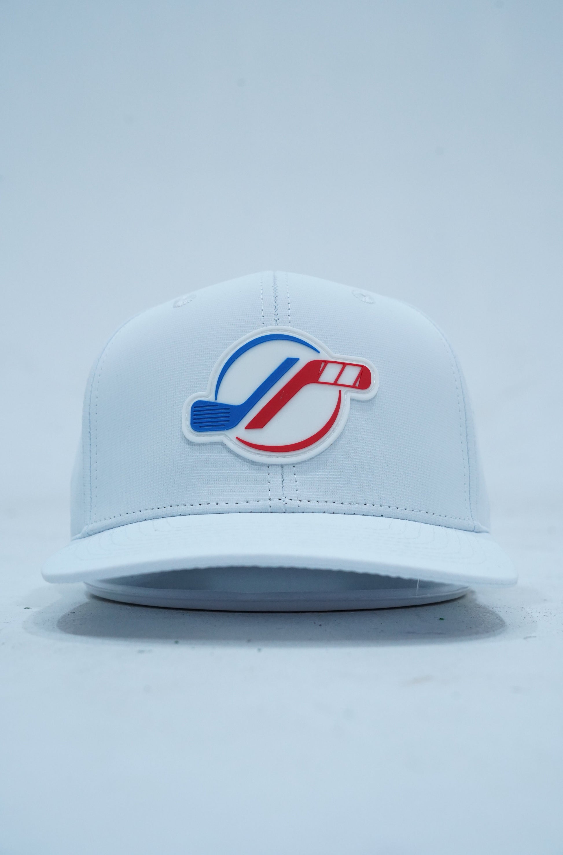White golf hat